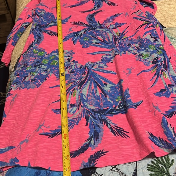 Lilly Pulitzer Surfcrest Swing Dress in Tiki Pink, Out on a Limb Women’s Size S - Picture 7 of 10